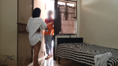 Pondicherry white town girl have sex with delivery boy