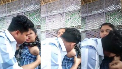 Pondicherry university college girl outdoor boobs sucking mms